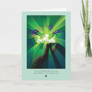 Those Are Brave Men Knocking At Our Door Card