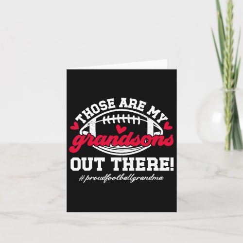 Those Are My Grandsons Football Grandma Of A Footb
