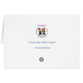 Those 'Deer' Little Angels Cards (Back Horizontal)