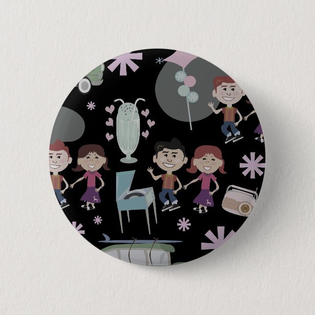 Those Good Ole Days Pinback Button (Front)