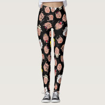 Women's Hairy Leggings | Zazzle