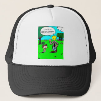 Those Happy Faces Offbeat Cartoon Gifts & Tees Trucker Hat