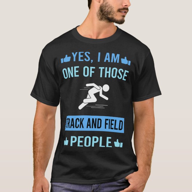 Those People Track And Field T-Shirt (Front)