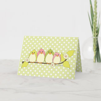 Those Spring Birds Card
