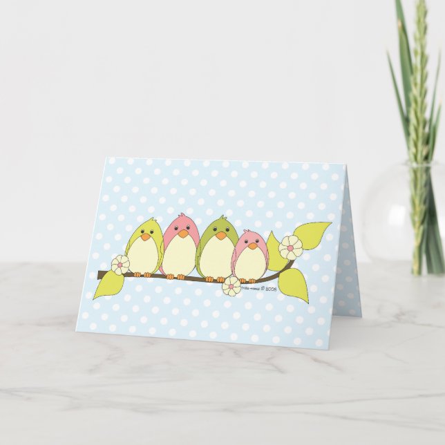 Those Spring Birds Card (Front)