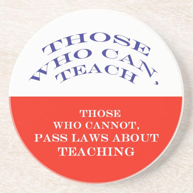 Those Who Can Coaster (Front)