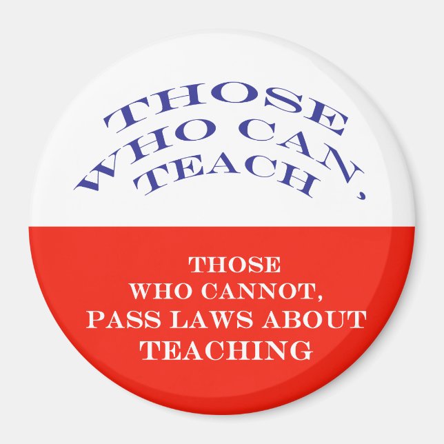 Those Who Can Magnet (Front)