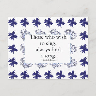 Those who wish to sing Invitation