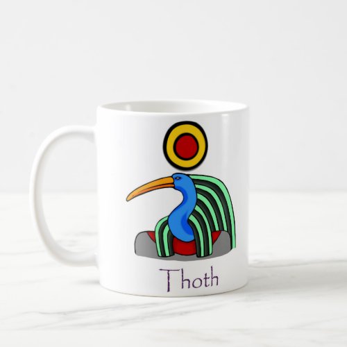 Thoth _ Ancient Egyptian god named Coffee Mug