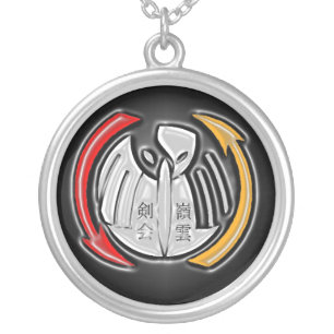 THOTH Symbol Silver Plated Necklace