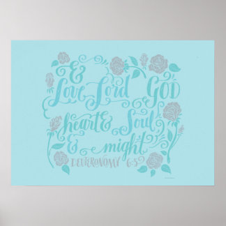 Thou Shalt Love the Lord thy God Poster