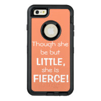 Though she be but little... Otter Box OtterBox Defender iPhone Case