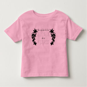 "Though She Be But Little She Is Fierce" Midsummer Toddler T-shirt