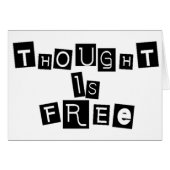 Thought is free (Front Horizontal)