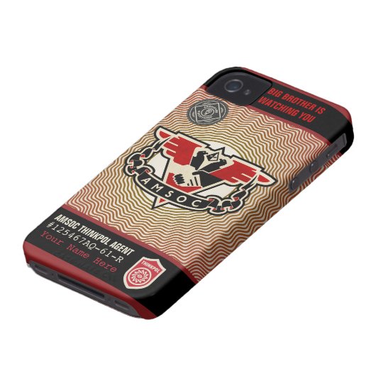 Thought Police 1984 AMSOC Case-Mate Case (Bottom)