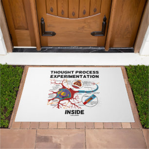 Thought Process Experimentation Inside Neuron Doormat