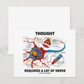 Thought Requires A Lot Of Nerve (Synapse) (Front/Back)