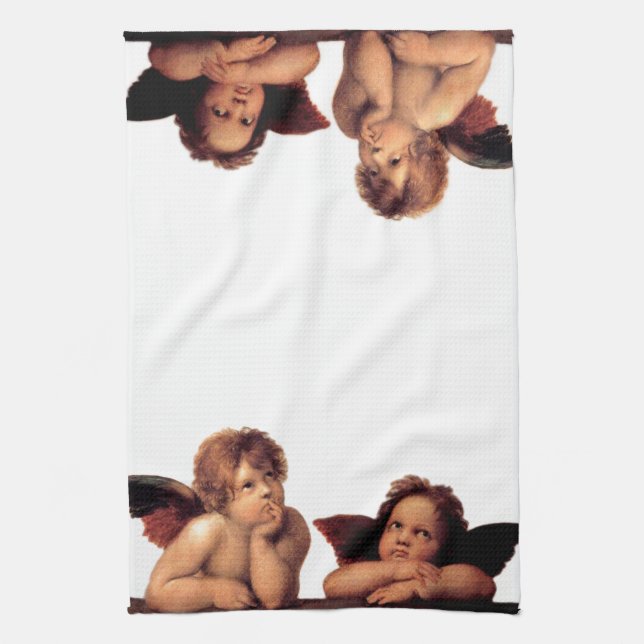 Thoughtful Angels Towel (Vertical)