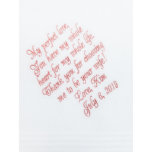 Thoughtful Embroidered White Handkerchief at Zazzle