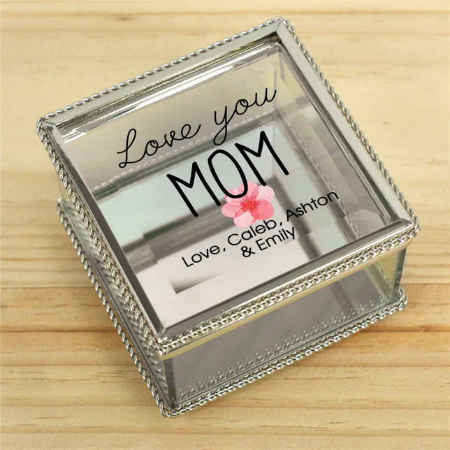 Personalized Glass Box | Gift for Special Someone | Gift for Her