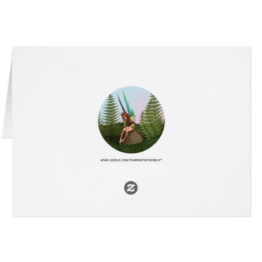 Thoughtful Fairy (Back Horizontal)