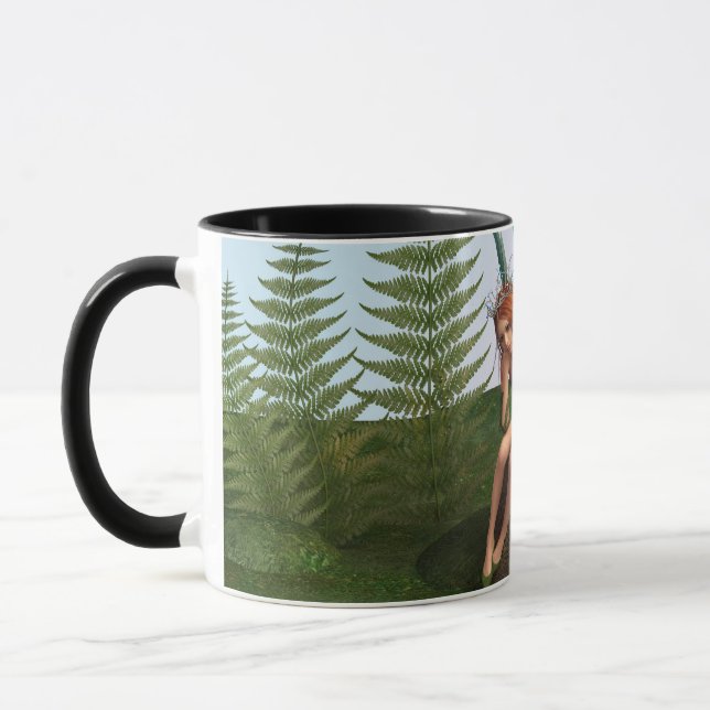 Thoughtful Fairy Mug (Left)