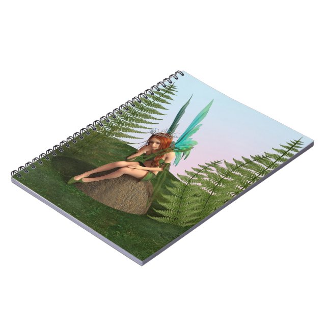 Thoughtful Fairy Notebook (Left Side)