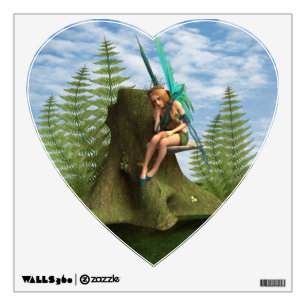 Thoughtful Fairy Wall Sticker