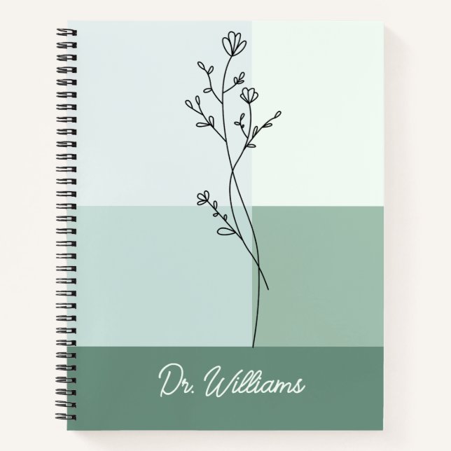 Thoughtful Gift for Doctors & Graduates, Doctor Notebook (Front)