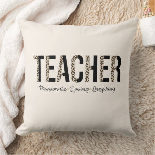 Thoughtful Gift for Educators Throw Pillow