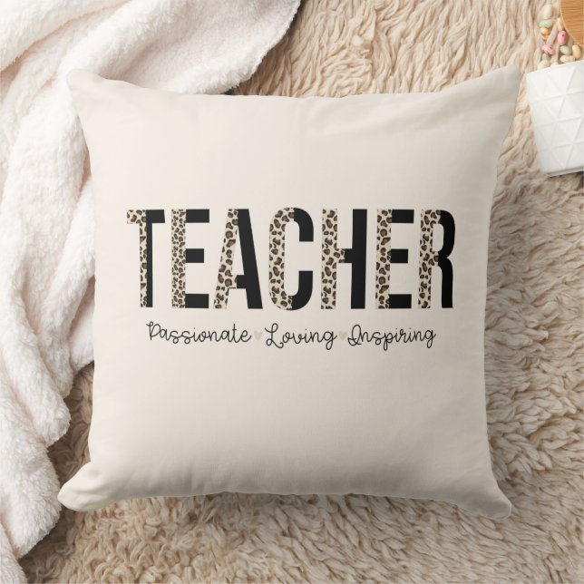 Thoughtful Gift for Educators Throw Pillow (Blanket)