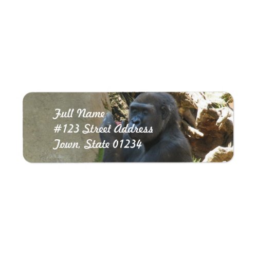 Thoughtful Gorilla Mailing Labels