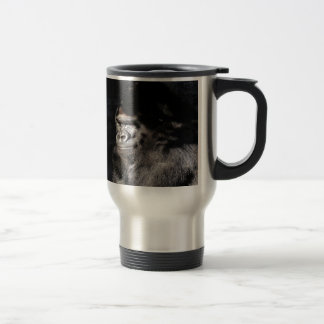 Thoughtful Gorilla Travel Mug