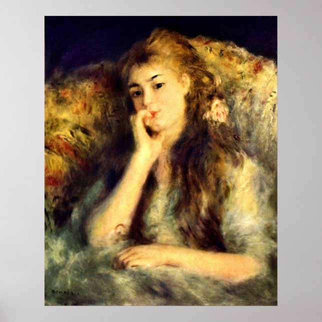 Thoughtful La Pensee Poster (Front)