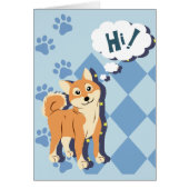 Thoughtful Shiba Inu (Front)