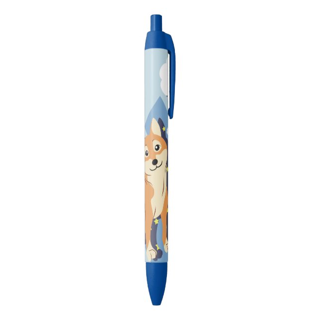 Thoughtful Shiba Inu Pen (Bottom (Vertical))