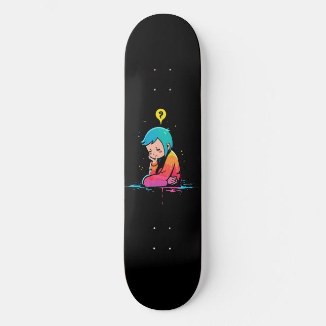 Thoughtful Skateboard (Front)