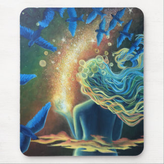 Thoughts and Dreams Mousepad - original painting