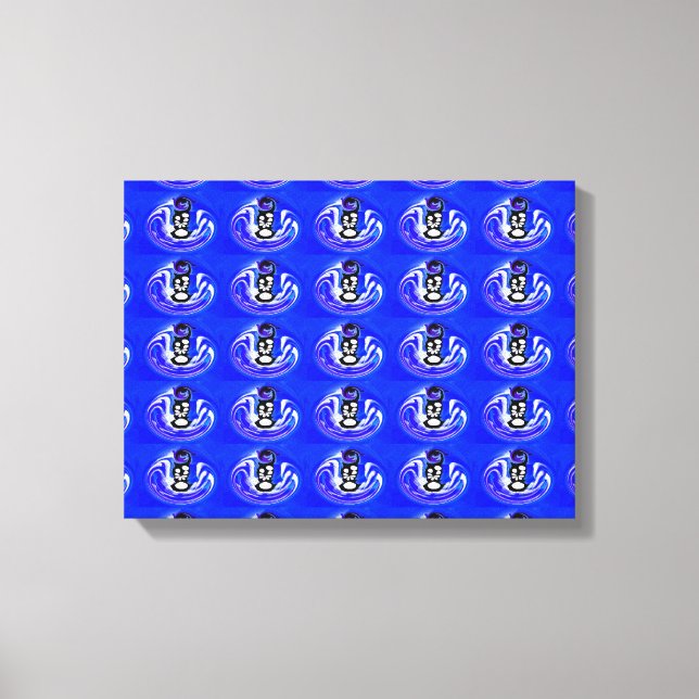 Thoughts art canvas print (Front)