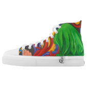 Thoughts create High-Top sneakers (Left Shoe Outside)