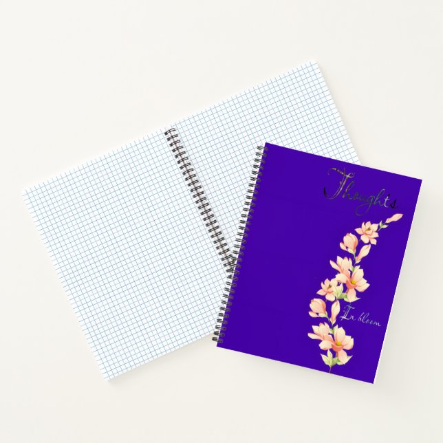 Thoughts in Bloom Notebook (Inside)