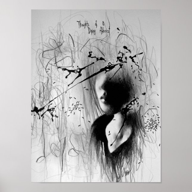 Thoughts of a Dying Atheist Poster (Front)