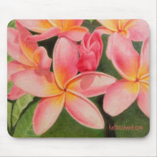 Thoughts of Plumeria mousepad