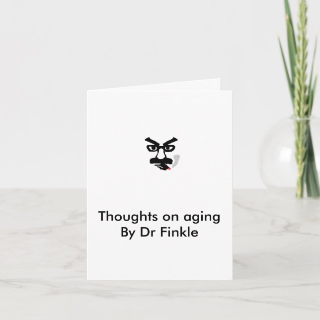 Thoughts on aging card (Front)