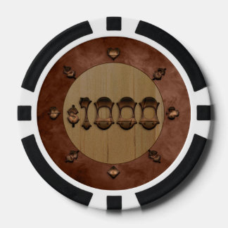 Thousand Dollar Old West Style Poker Chips