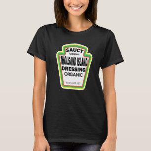 Thousand Island Dressing Salad Easy Halloween Cost T-Shirt