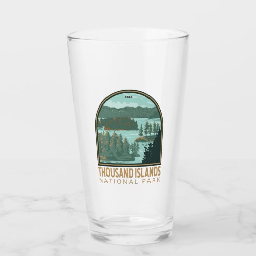 Thousand Islands National Park Canada Vintage Glass