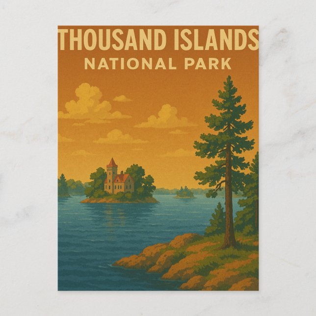 Thousand Islands National Park Postcard (Front)