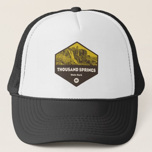 Thousand Springs State Park Idaho Trucker Hat