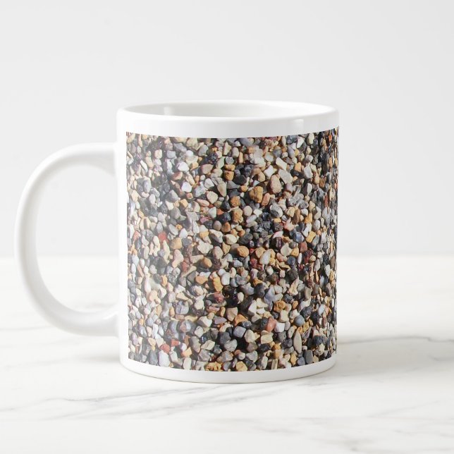Thousands of Tiny Rocks Giant Coffee Mug (Left)